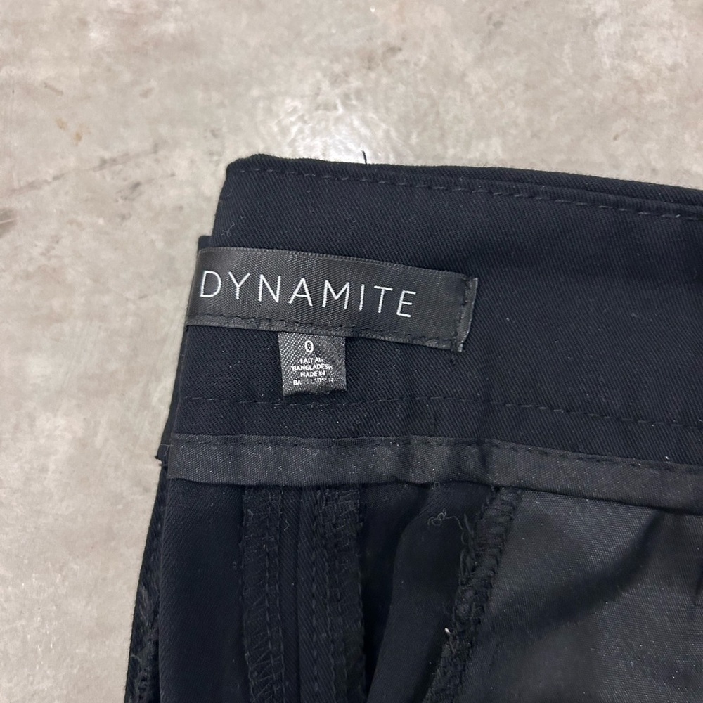 Dynamite Elegant Black Trousers